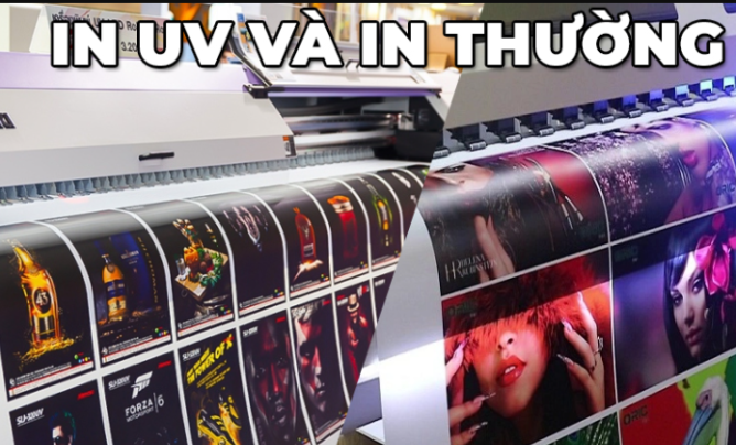 in uv và in thường