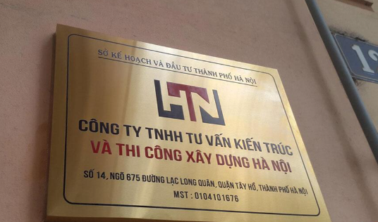 Xưởng in bảng hiệu tại Hà Nội