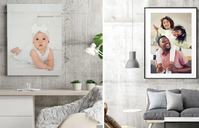 in canvas và in poster